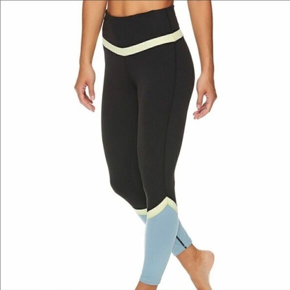 NWT GAIAM OM High-Waisted ColorblockLeggings - Picture 2 of 7